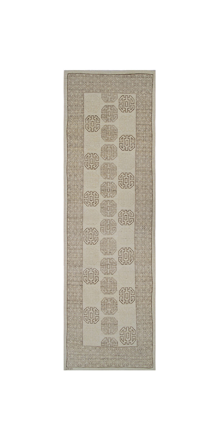 3'x10' Wool Runner Rug | Ariana Samarkand Design
