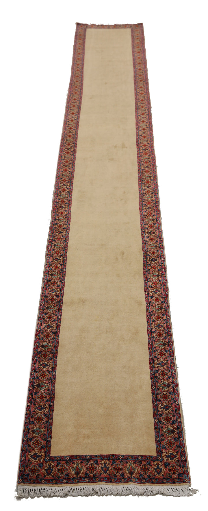 3'x20' Vintage Persian Runner | Kerman Long Runner Rug