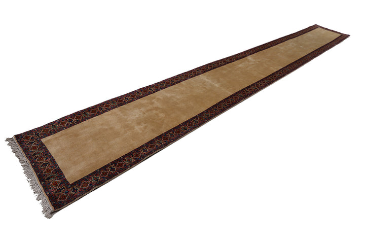 3'x20' Vintage Persian Runner | Kerman Long Runner Rug
