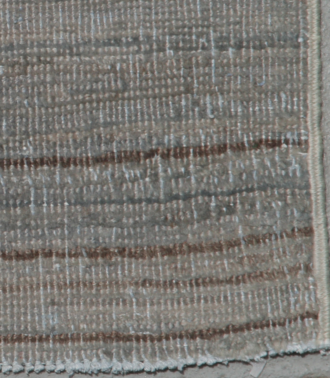 3'x4' Grey Ariana Overdyed Rug | Hand-Knotted Wool Area Rug