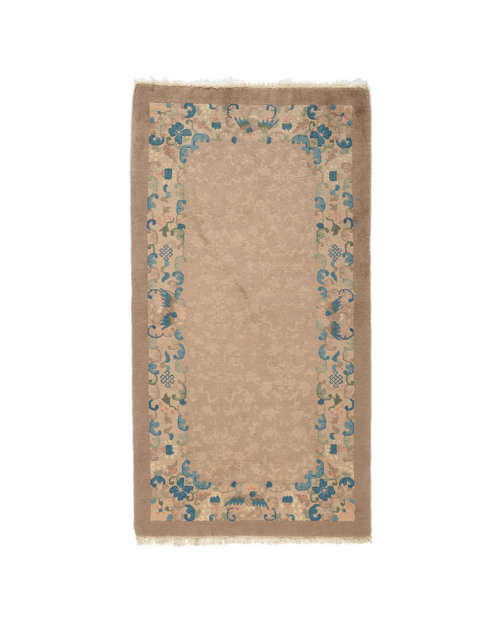 Vintage Art Deco Wool Rug