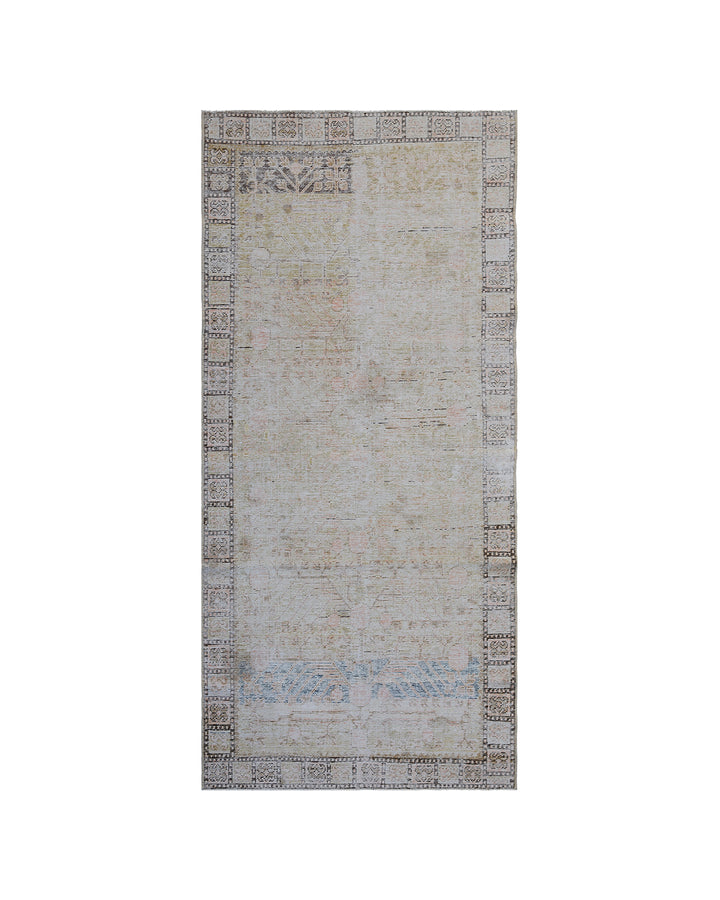 3'x7' Antique Samarkand Rug | Pomegranate Design Rug