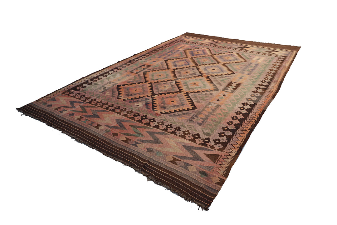 9'x13' Vintage Maimana Kilim