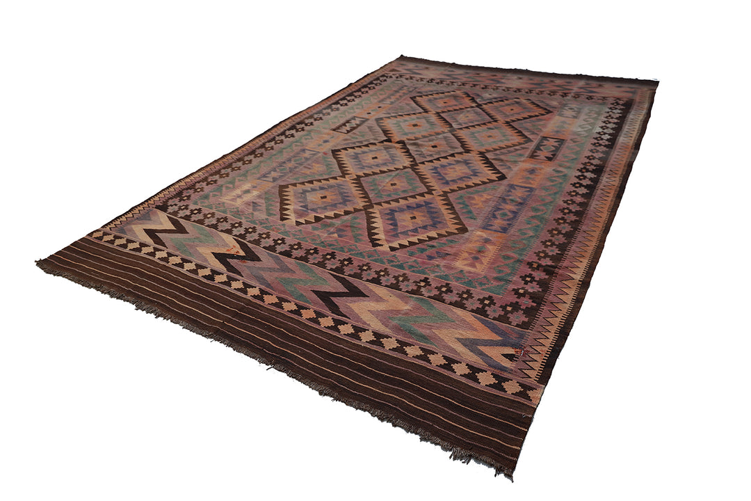 9'x13' Vintage Maimana Kilim