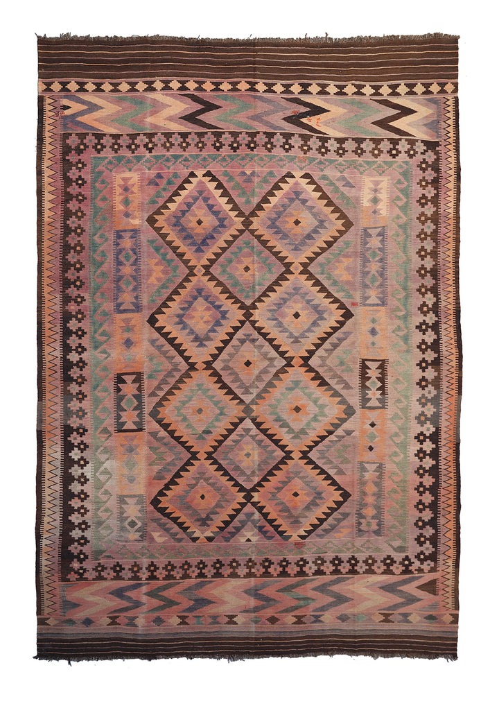 9'x13' Vintage Maimana Kilim