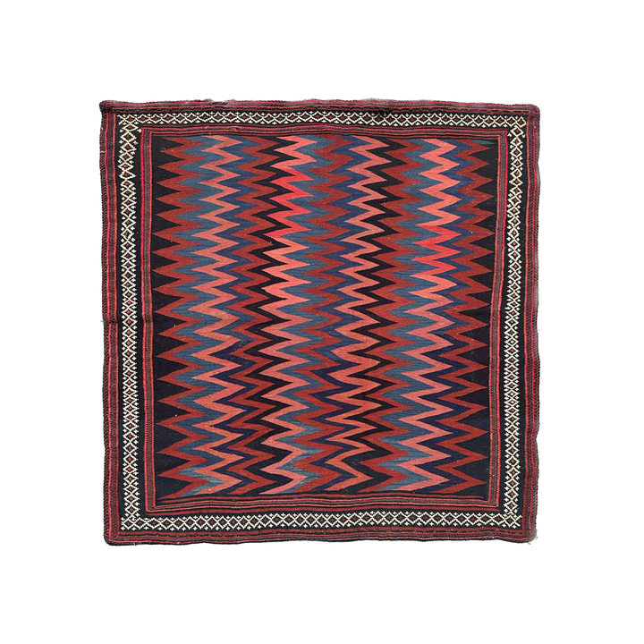 Ariana Rugs Exclusive: 3D Chevron Afshar Sufreh Rukursi