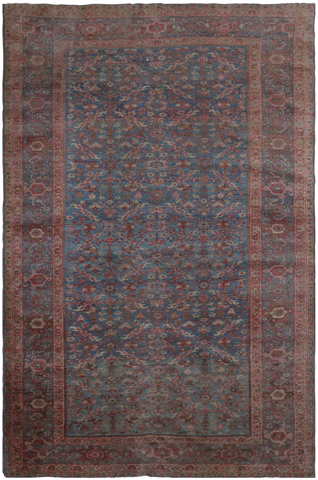 4'x6' Antique Persian Rug | Vintage Zigler Mahal Rug