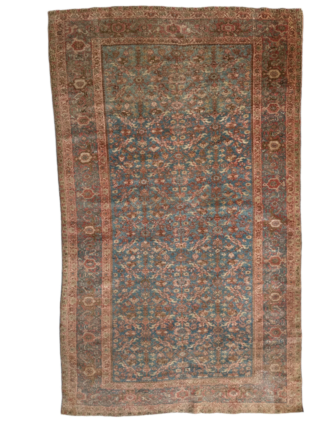 4'x6' Antique Persian Rug | Vintage Zigler Mahal Rug