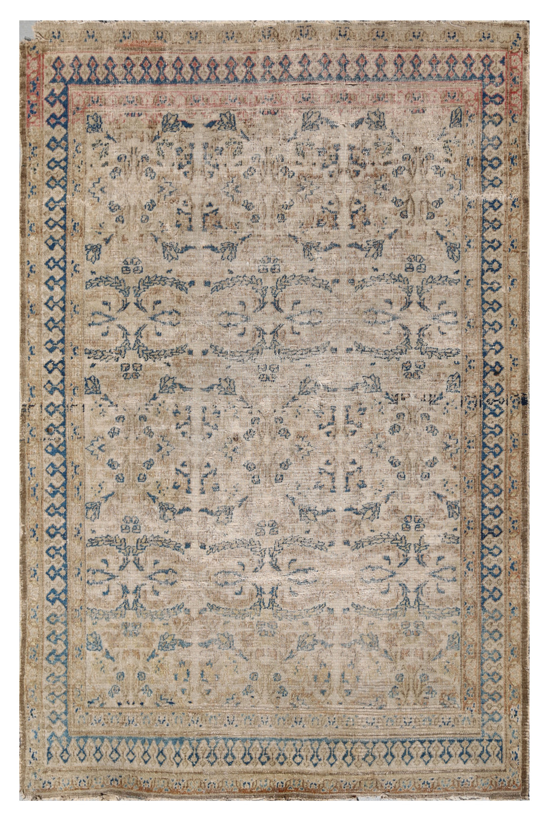 4'x6' Persian Rug | Antique Persian Dorokhsh Rug