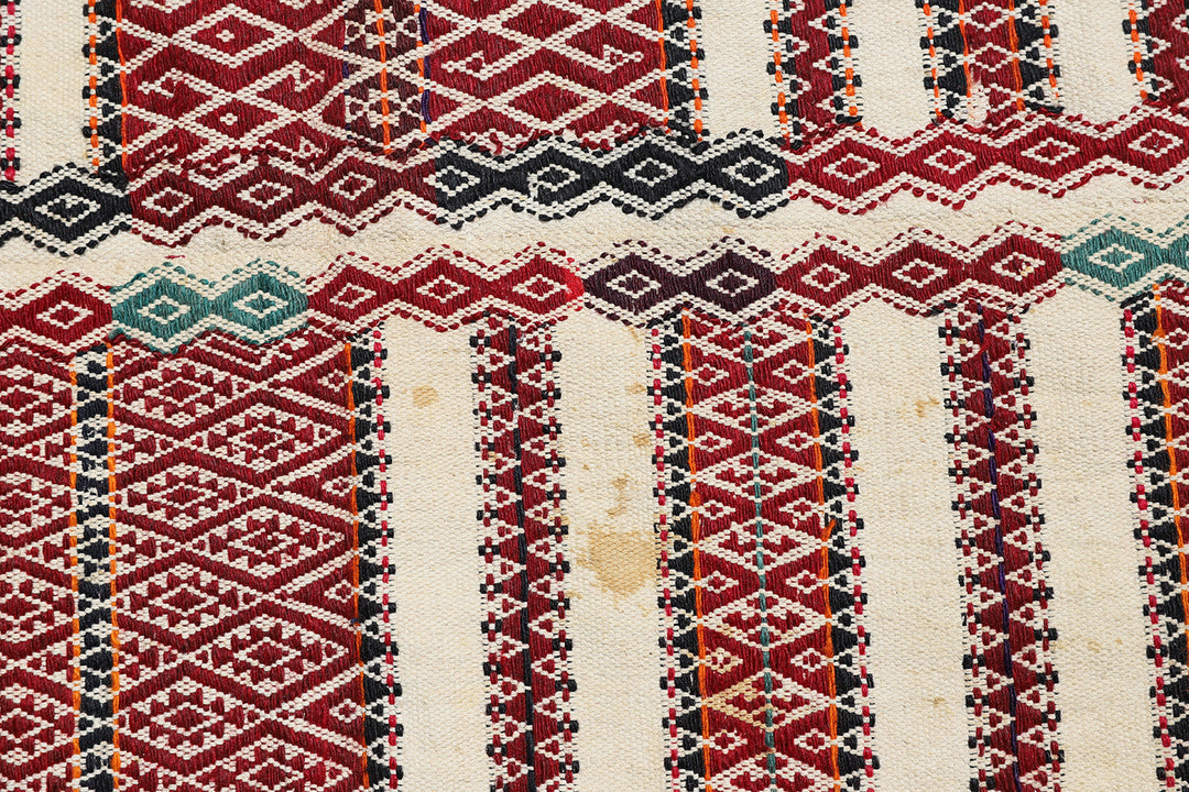 9'x6' Flat-weave Rug | Tribal | Northern Afghanistan