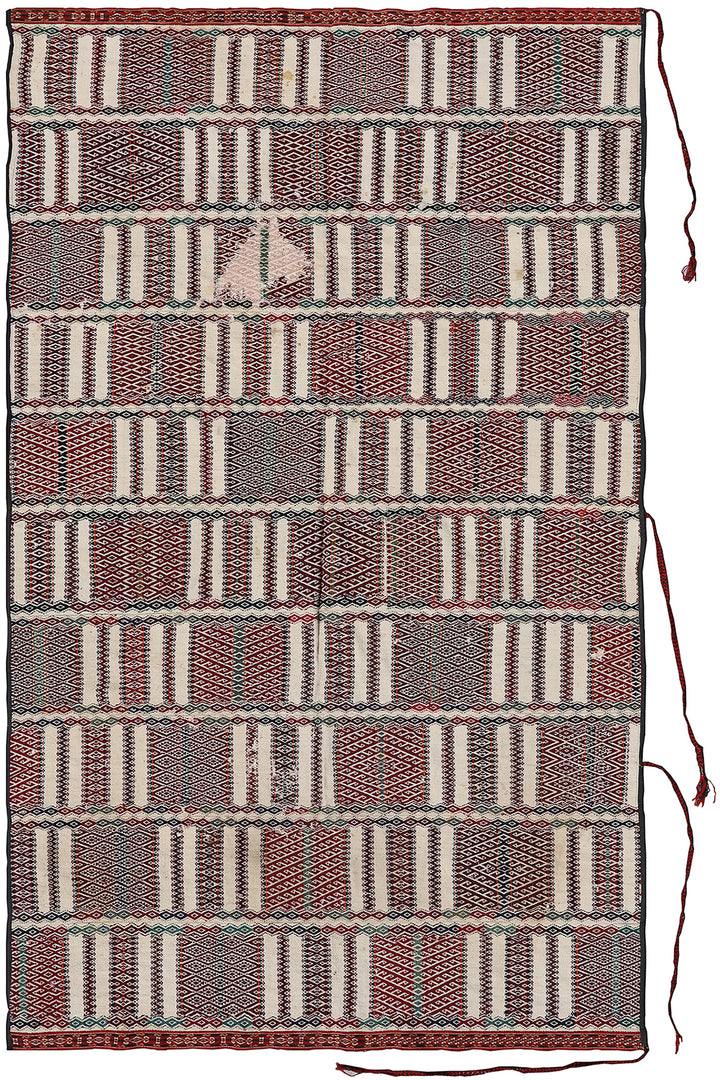 9'x6' Flat-weave Rug | Tribal | Northern Afghanistan