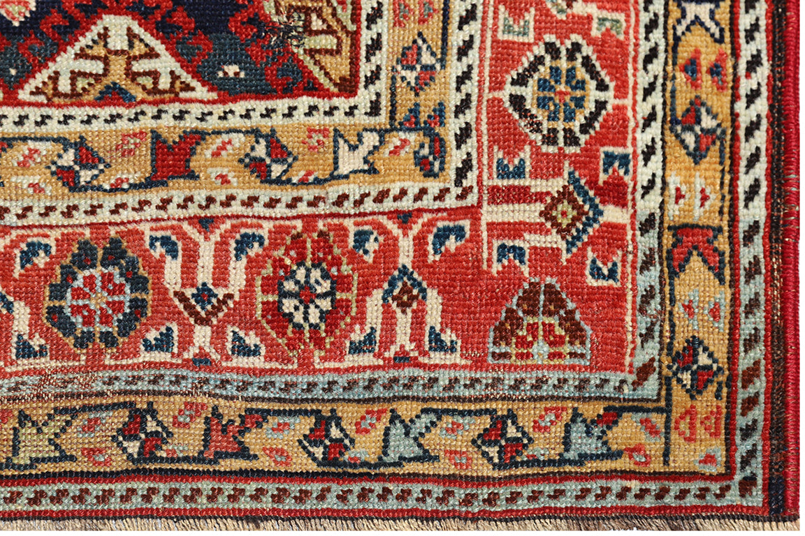 6'x9' Antique Tribal Persian Qashqai Rug
