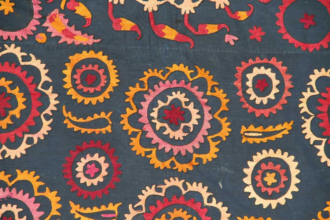 7x13 Textile Uzbek Suzanni