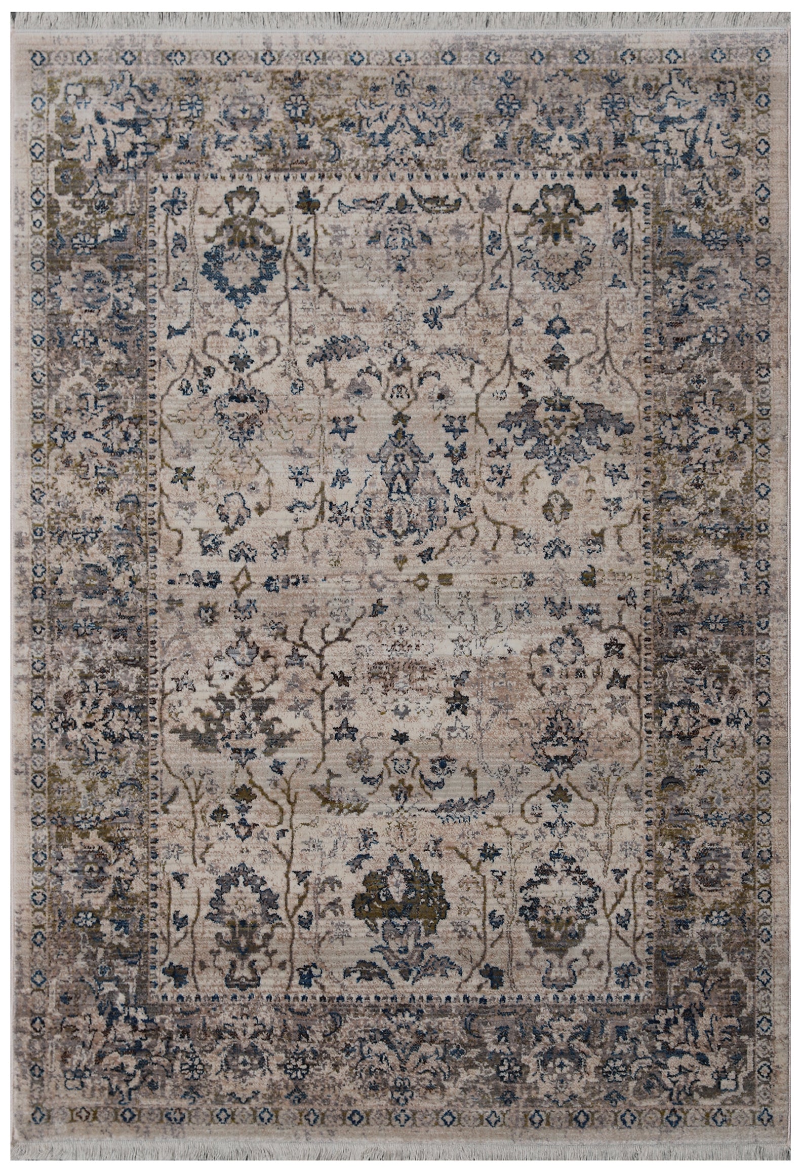 4'x6' Persian Design Machine Made Rug – Ariana Rugs