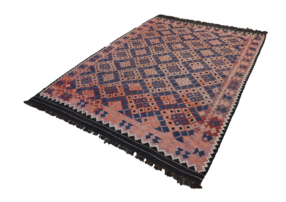 Vintage Tribal Kilim | Afghan Maimana Kilim