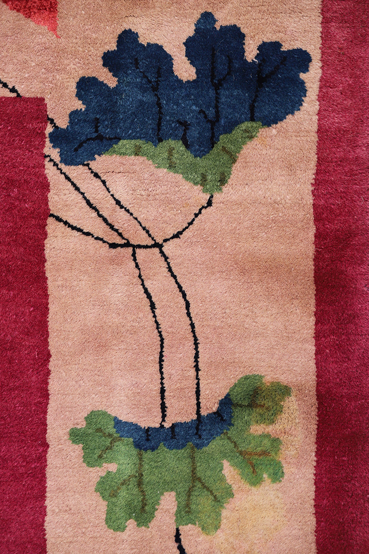 9'x11' Vintage Chinese Art Deco | Nicols Deco Wool Rug