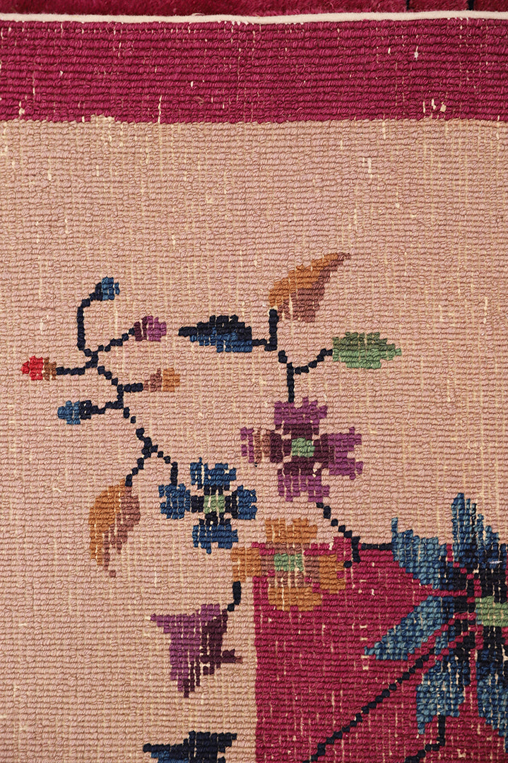9'x11' Vintage Chinese Art Deco | Nicols Deco Wool Rug