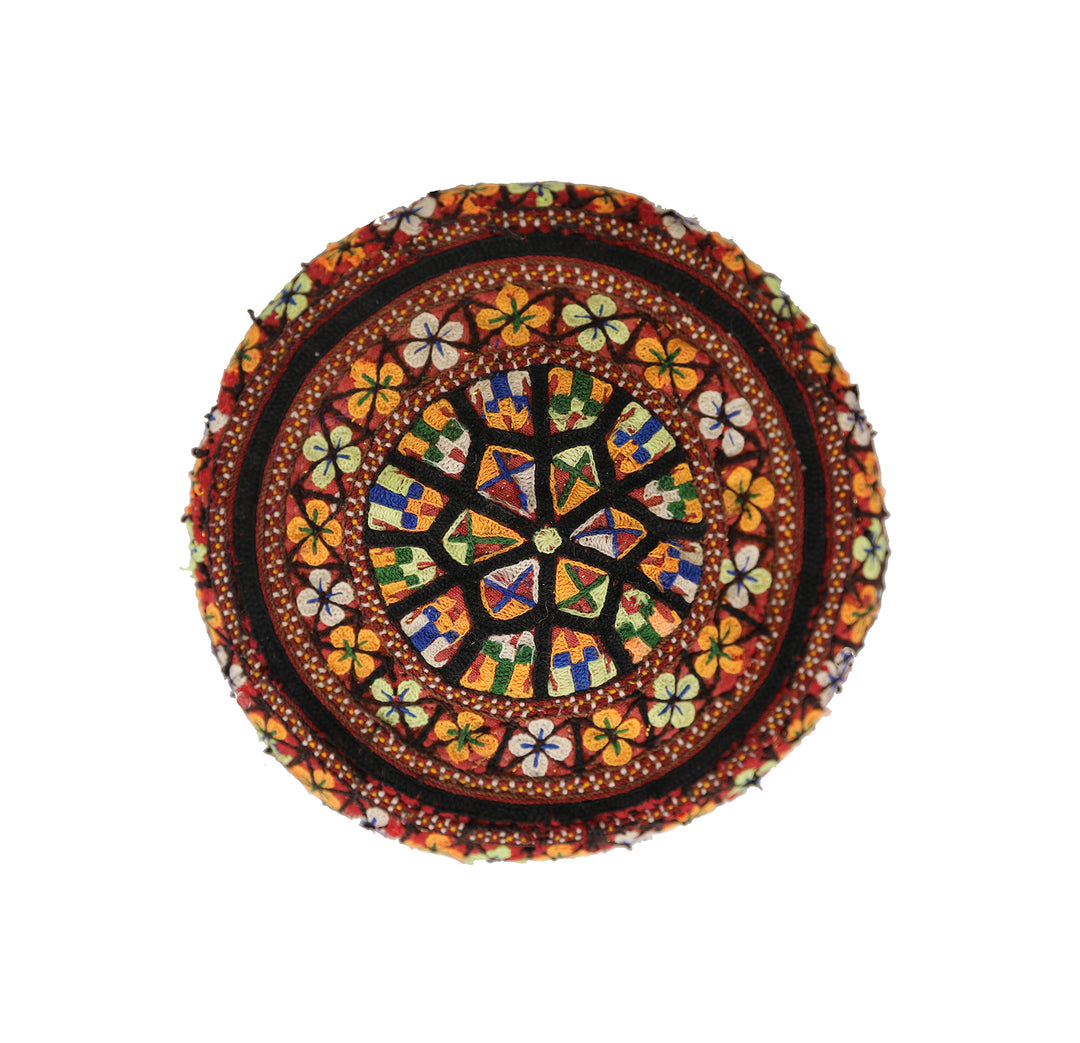 Hat | Afghanistan Turkmen Tribal Hat | Handcrafted Vintage Heritage