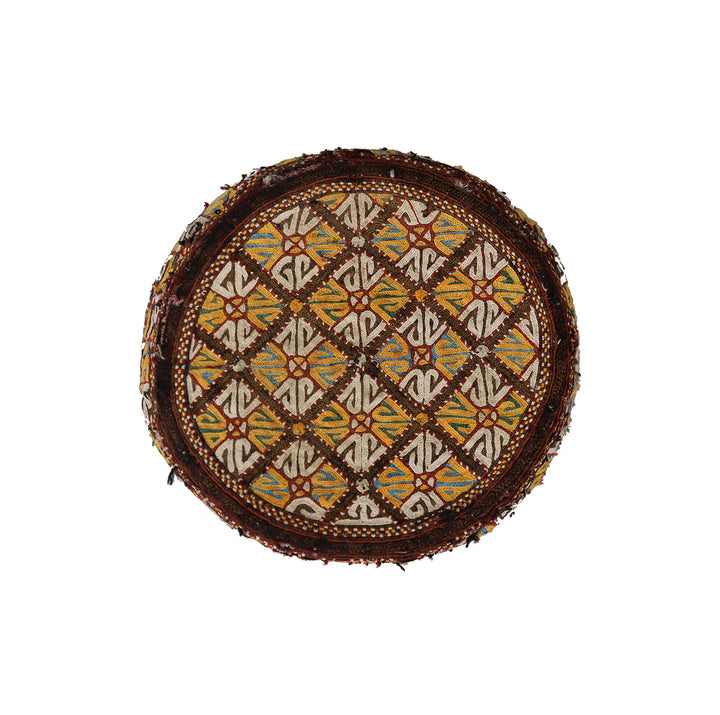 Hat | Afghanistan Turkmen Ersary Tribal Hat | Handcrafted Vintage Heritage