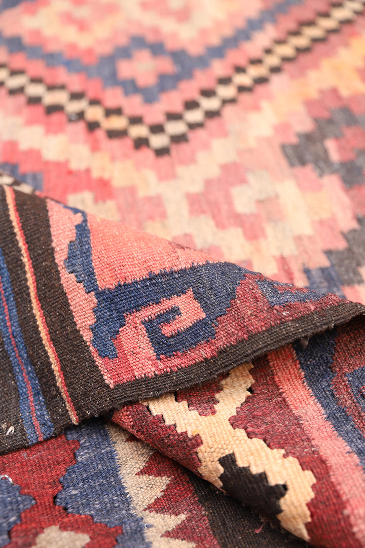 9'x12' Vintage Afghan Maimana Kilim