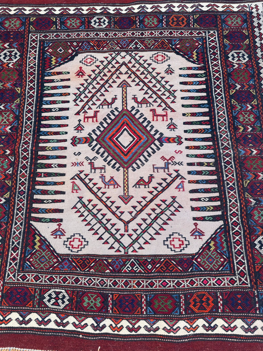 Persian-Baluch-Woven-Tribal-Kilim-Rug