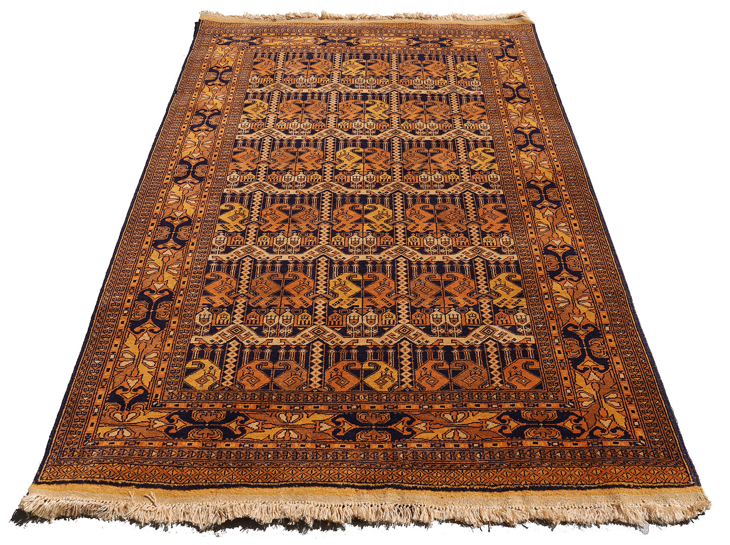 4'x6' Afghan Wool Rug