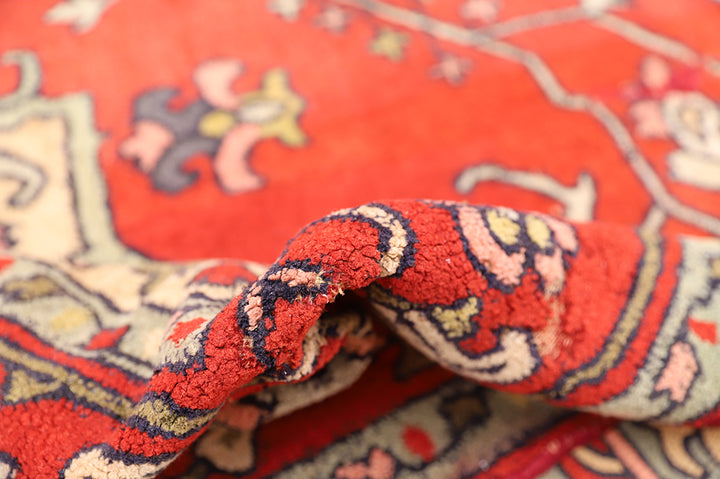 9'x12' Vintage Wool Rug | Persian Serapi Design | Hand Tufted in Germany