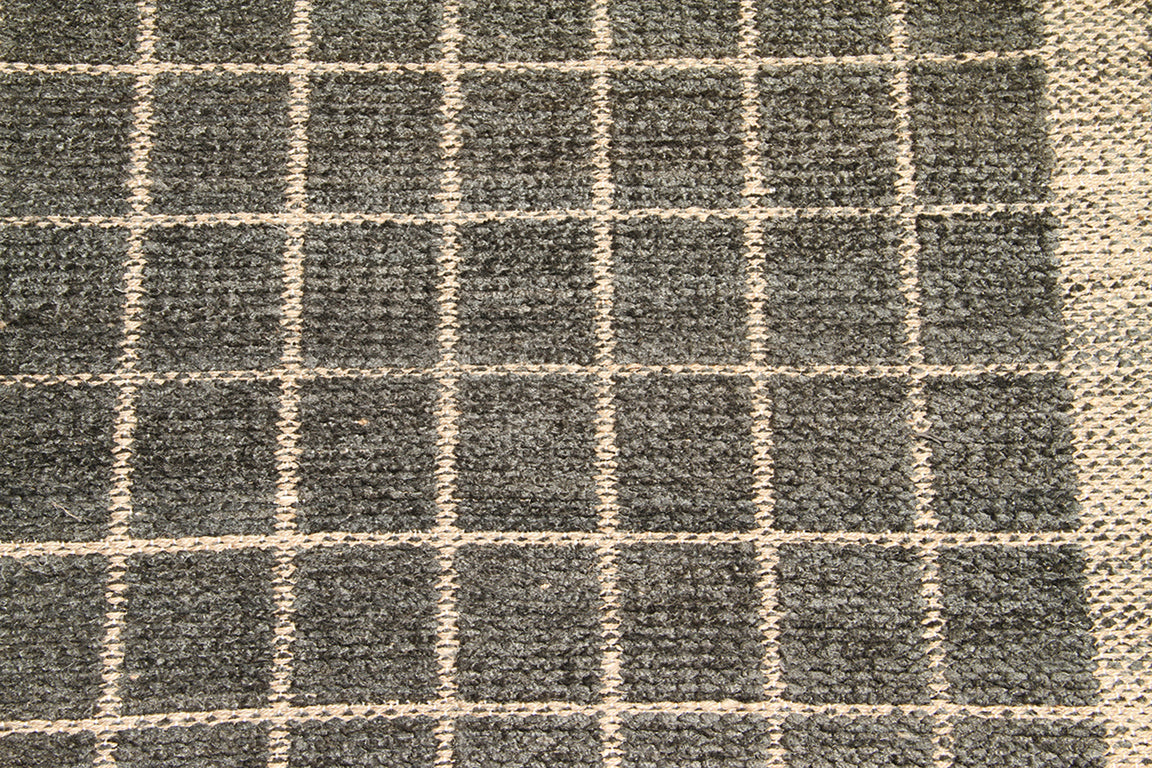 5'x8' Geometric Pattern Chenille Modern Rug