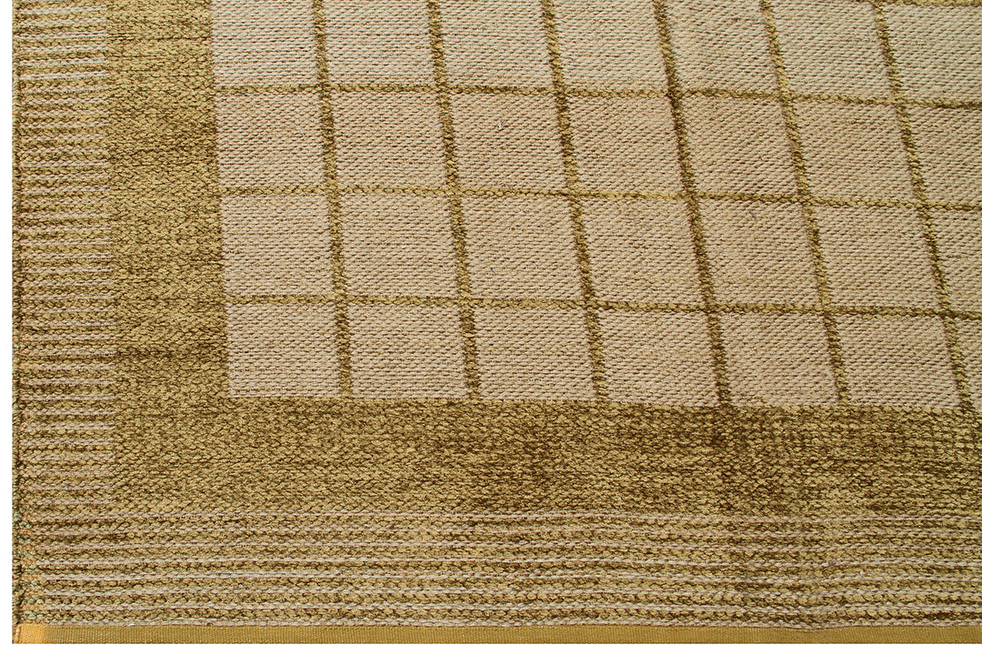 5'x8' Geometric Pattern Chenille Modern Rug