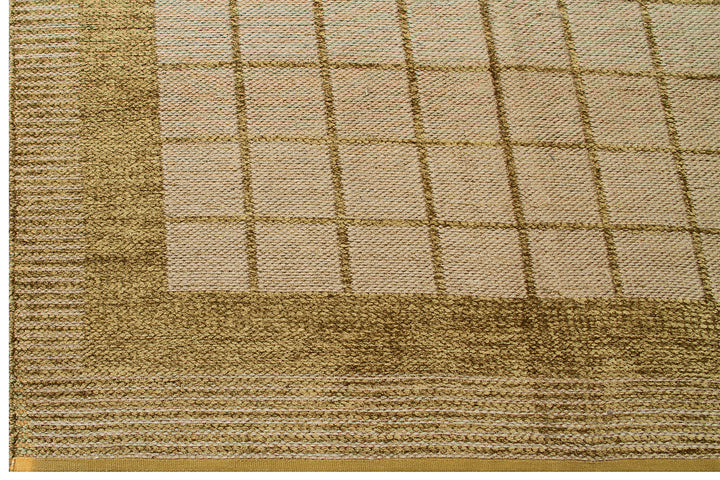 5'x8' Geometric Pattern Chenille Modern Rug