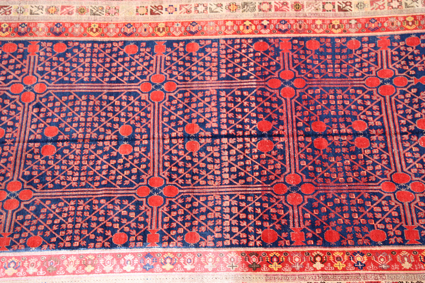 8x13 Antique Samarkand Rug