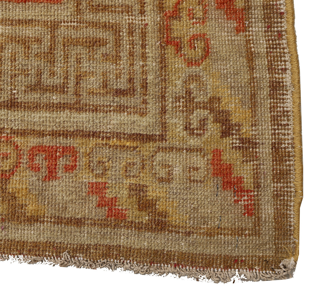 5'x9' Vintage Khotan Rug | Hand-Knotted | Khotan Rug