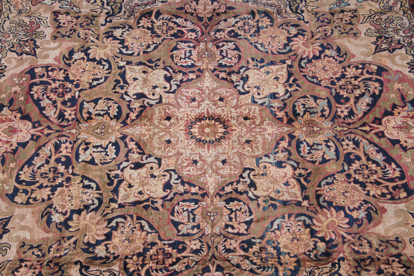 20'x24' Perfect Condition Signed Antique Persian Kermanshah Palace Rug