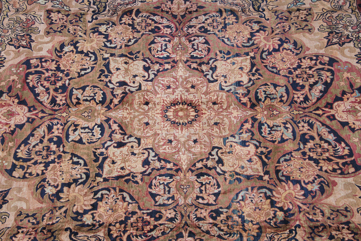 20'x24' Antique Persian Masterpiece | Kermanshah Palace Rug | Signed by Aboul Ghasem Kermani