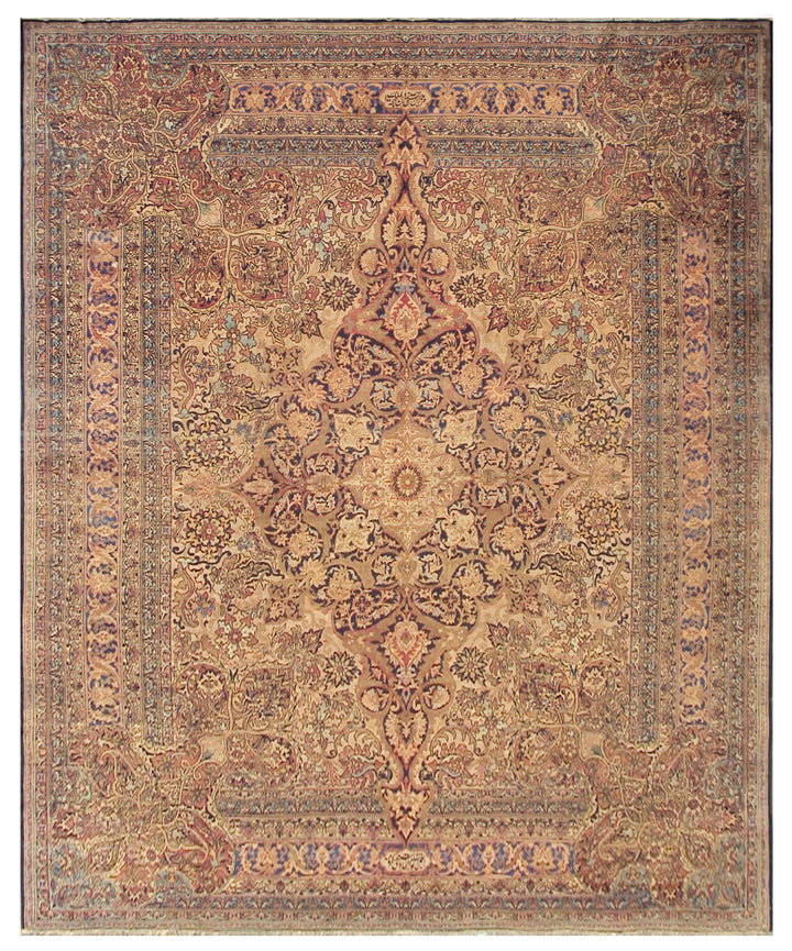 20'x24' Antique Persian Masterpiece | Kermanshah Palace Rug | Signed by Aboul Ghasem Kermani