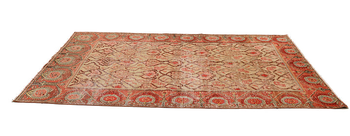 5'x10' Antique Rug | Samarkand | Hand-knotted Wool Area Rug