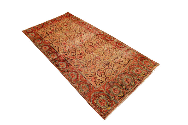 5'x10' Antique Rug | Samarkand | Hand-knotted Wool Area Rug