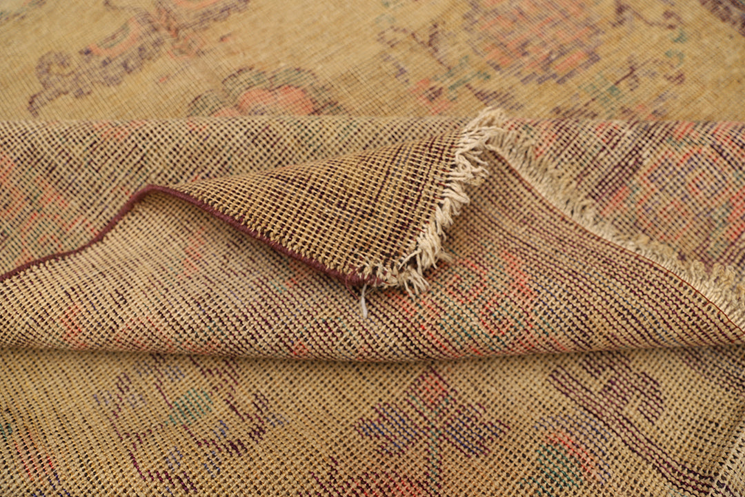 5'x10' Antique Hand-Knotted Samarkand Rug | Khotan Area Rug