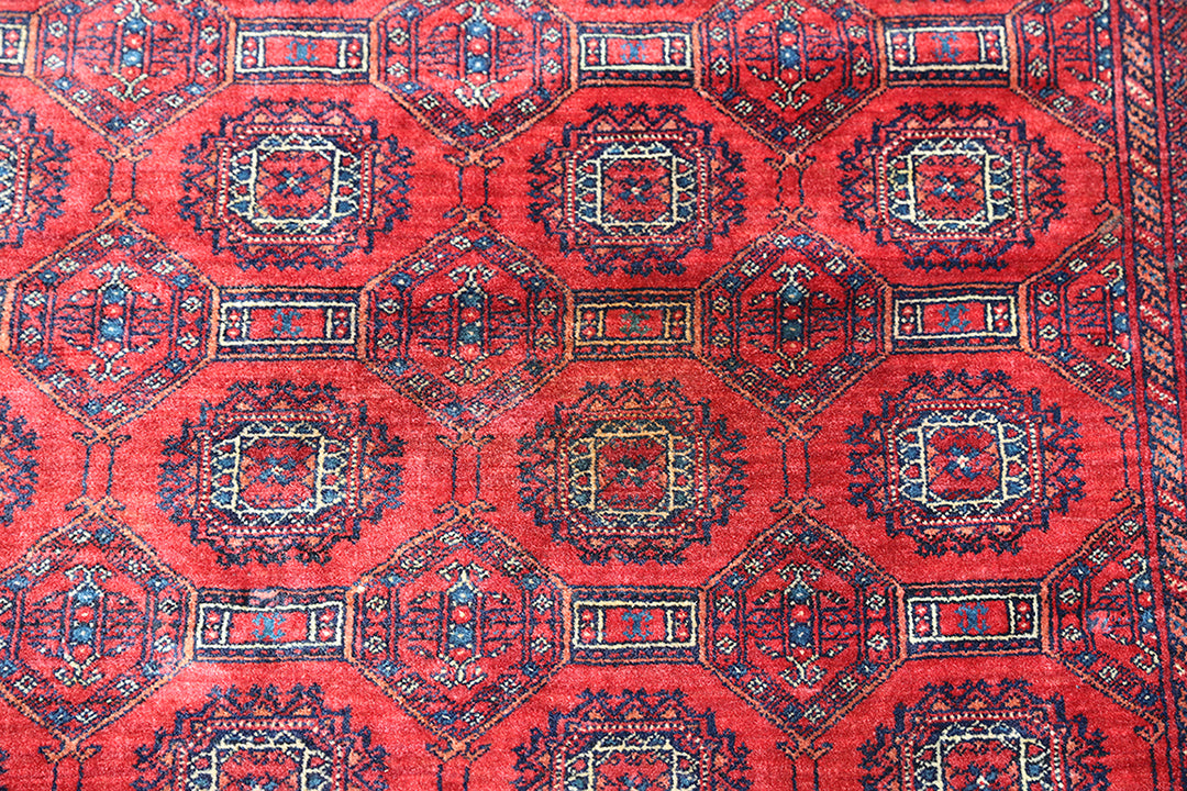 10x15 Afghan Red Rug