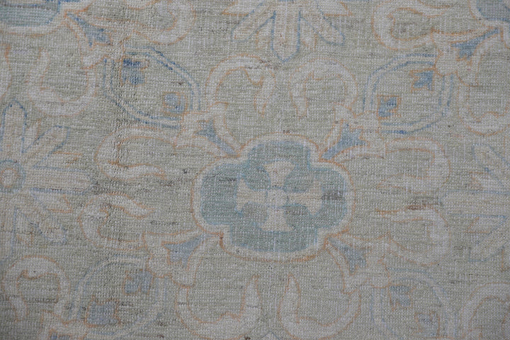 5'x10' Ariana Beige Blue Cream Pastel Transitional Gallery Rug