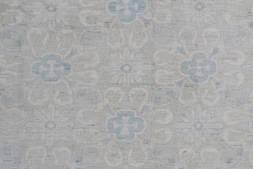5'x10' Runner Rug | Hand-knotted Wool Runner | Pastel Gallery Rug