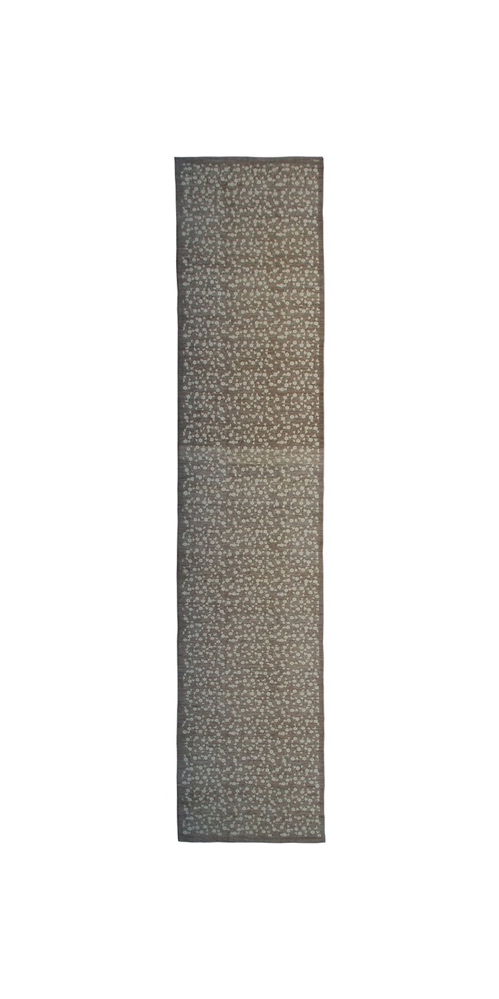Ariana Transitional Floral Wool & Silk Runner - 5' x 24'