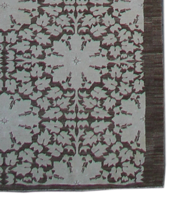 5'x25' Ariana Transitional Runner Rug – European Floral Design in Brown & Earthtones
