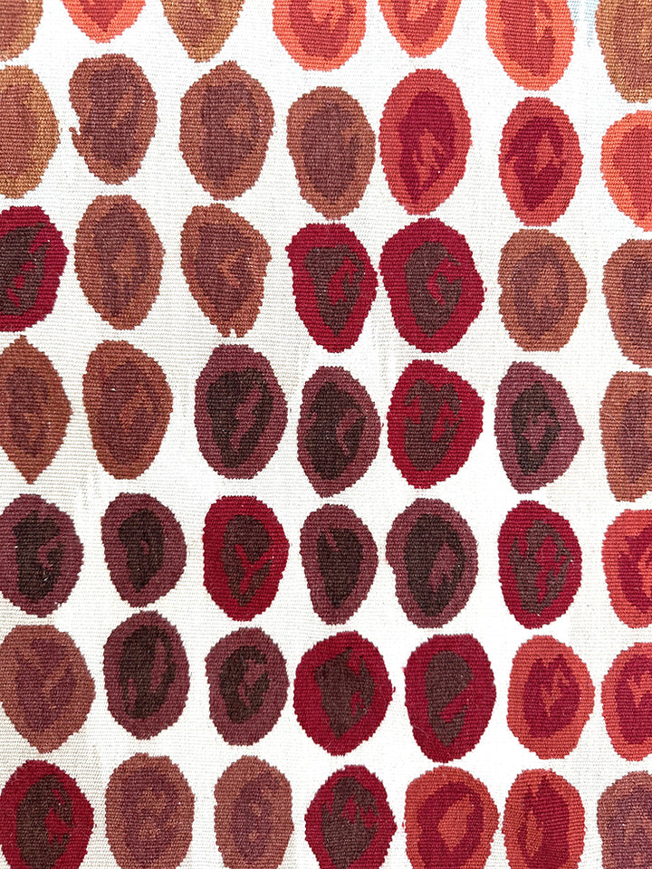 5'x5' Round Aubusson Rug | Hand-Woven Ariana Modern Rug