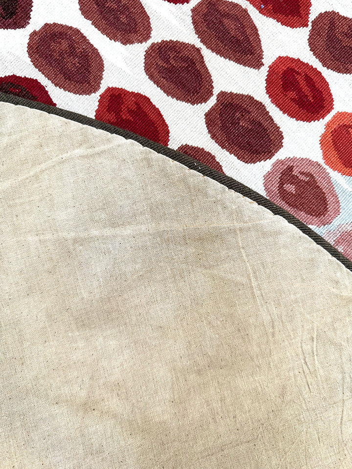 5'x5' Round Aubusson Rug | Hand-Woven Ariana Modern Rug