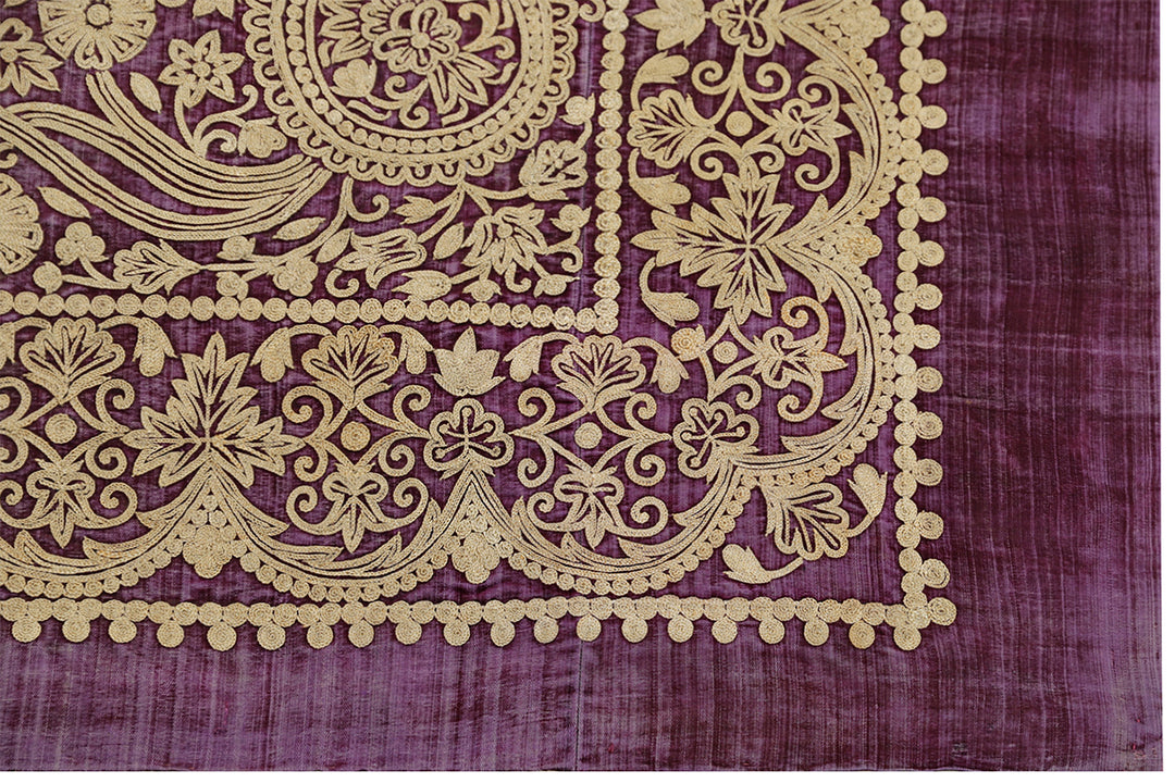 Antique European Embroidery | Textile Tapestry