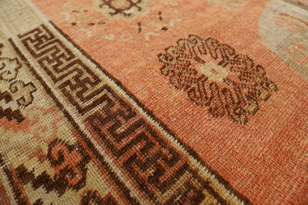 5'x9' Vintage Khotan Rug | Hand-Knotted | Khotan Rug