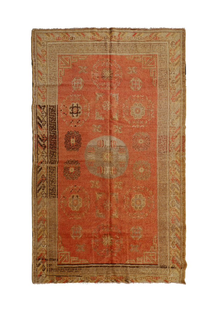 5'x9' Vintage Khotan Rug | Hand-Knotted | Khotan Rug