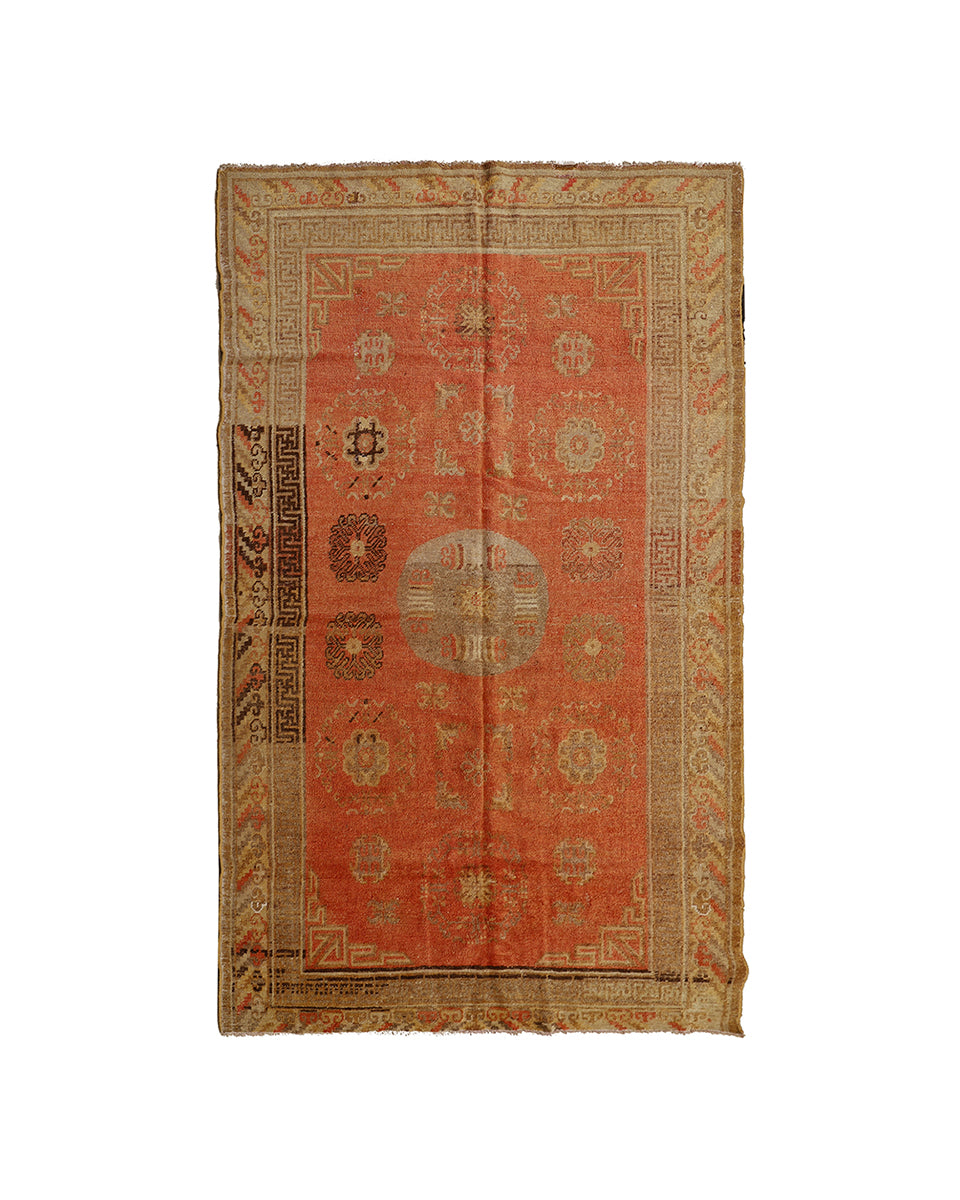5'x9' Vintage Khotan Rug | Hand-Knotted | Khotan Rug