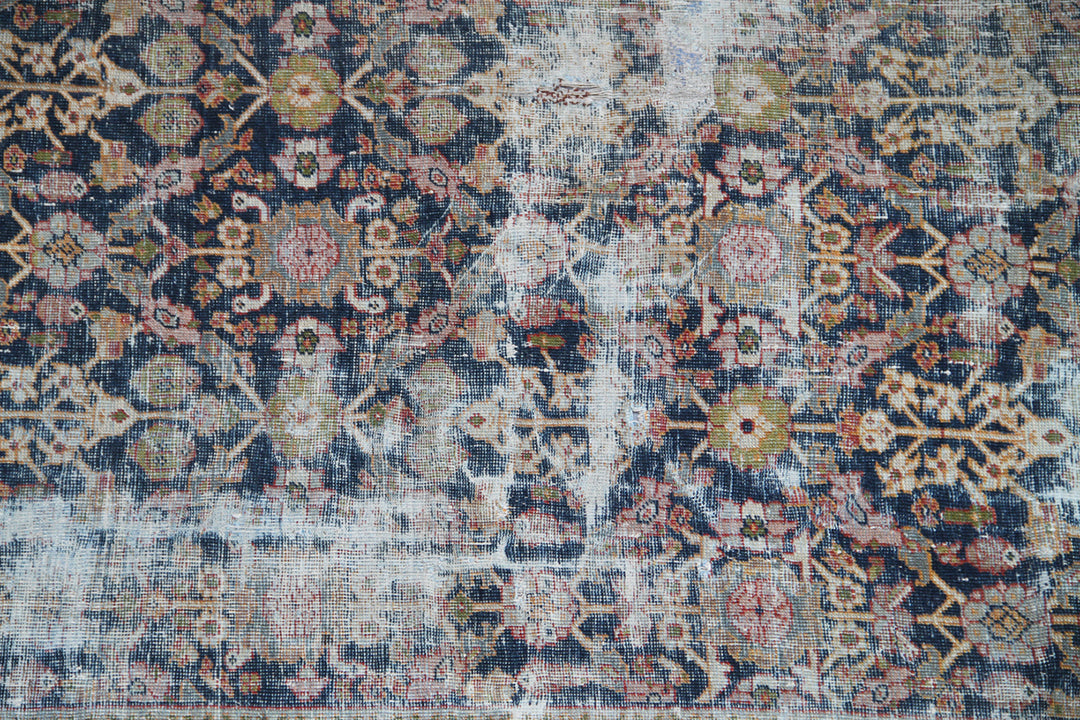 9'x12' Vintage Persian Mahal Rug